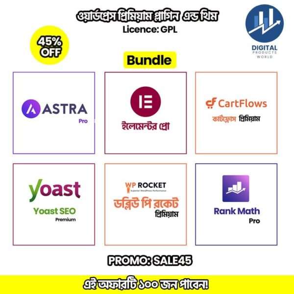 All-in-One WordPress Bundle – Premium Themes + Powerful Plugins
